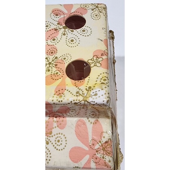 Vintage Lady Ellen Twin Grip Magnetic Hair Rollers Klippies Flower Box NOS - Picture 11 of 12